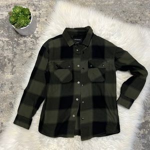 Flannel button down for a boy